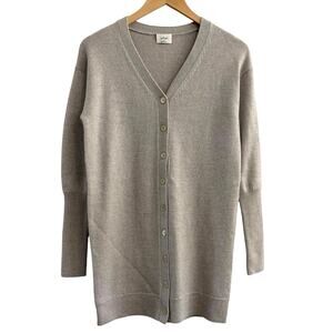Aritzia Wilfed Oversized Cardigan Sweater Womens Size XXS Merino Wool Minimalist